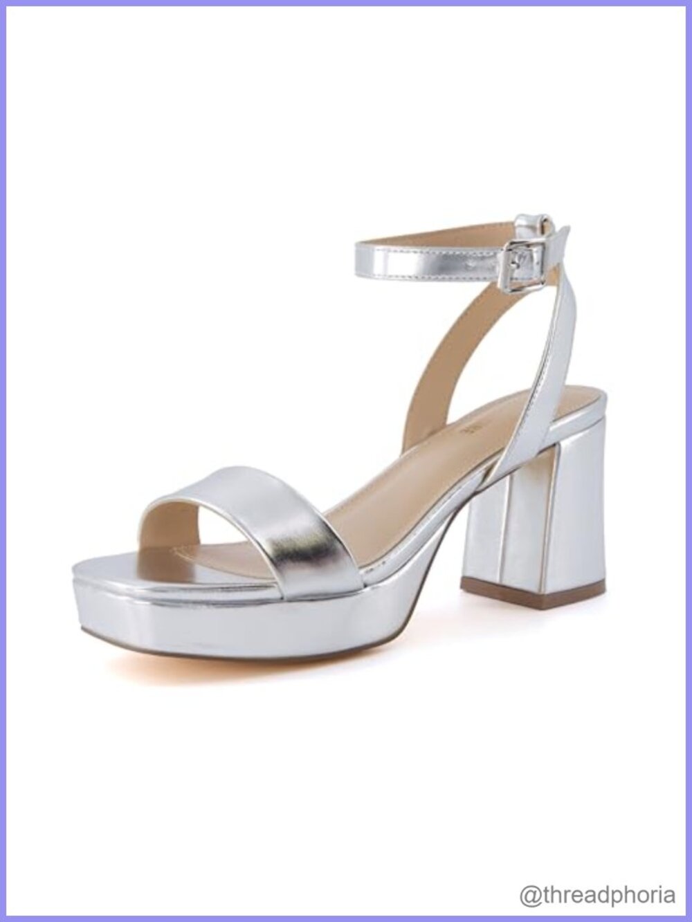 CUSHIONAIRE Cherry Platform Dress Sandal Memory Foam Ankle Strap Heels